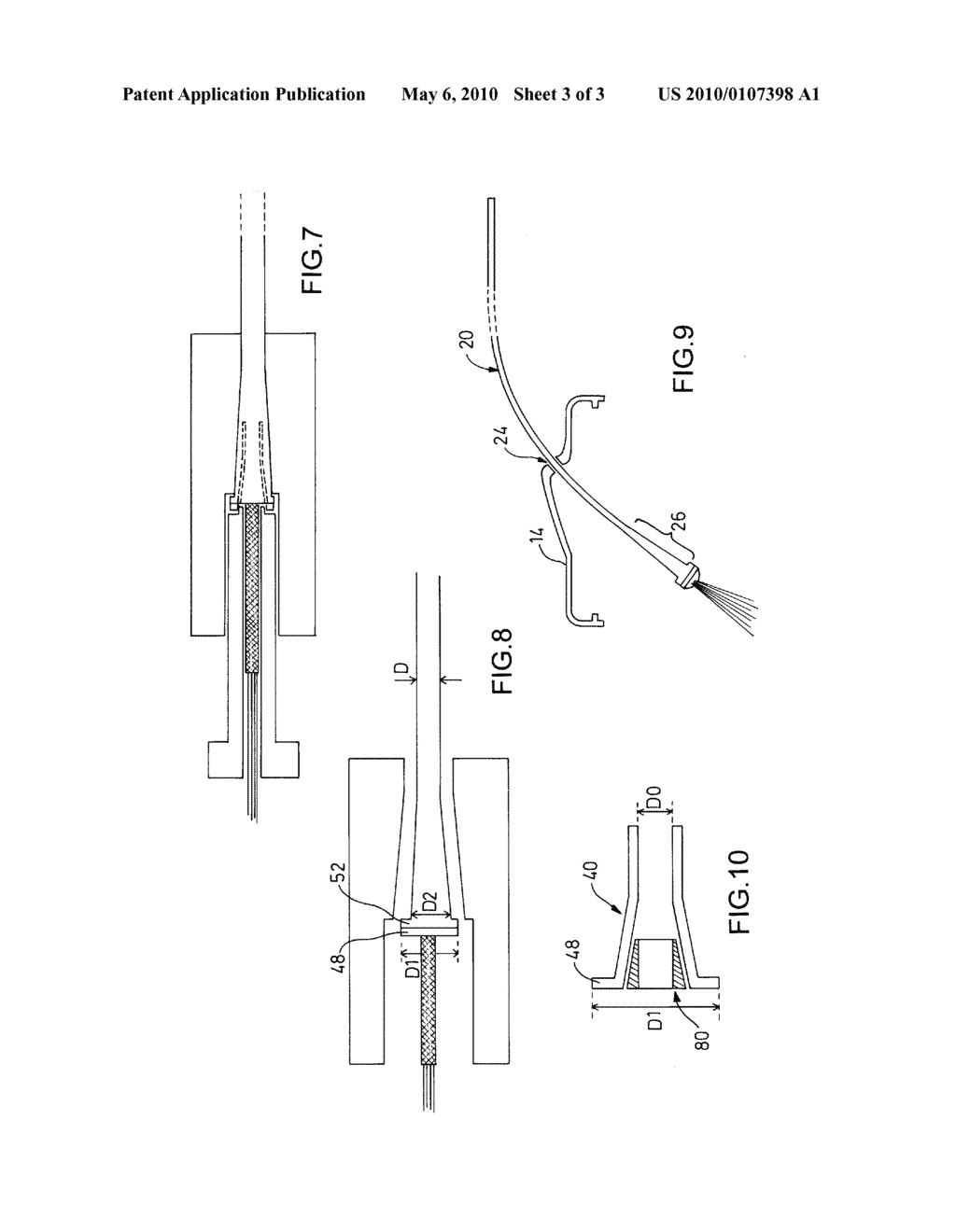 METHOD FOR ATTACHING A CABLE TO THE HOUSING OF AN ELECTRONIC CIRCUIT - diagram, schematic, and image 04