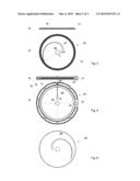 MEASURING GAUGE AND METHOD FOR DETERMINING THE DIAMETER OR CROSS-SECTIONAL AREA OF AN OBJECT WHOSE CROSS-SECTIONAL SHAPE IS ADJUSTABLE diagram and image