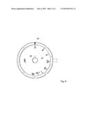 MEASURING GAUGE AND METHOD FOR DETERMINING THE DIAMETER OR CROSS-SECTIONAL AREA OF AN OBJECT WHOSE CROSS-SECTIONAL SHAPE IS ADJUSTABLE diagram and image