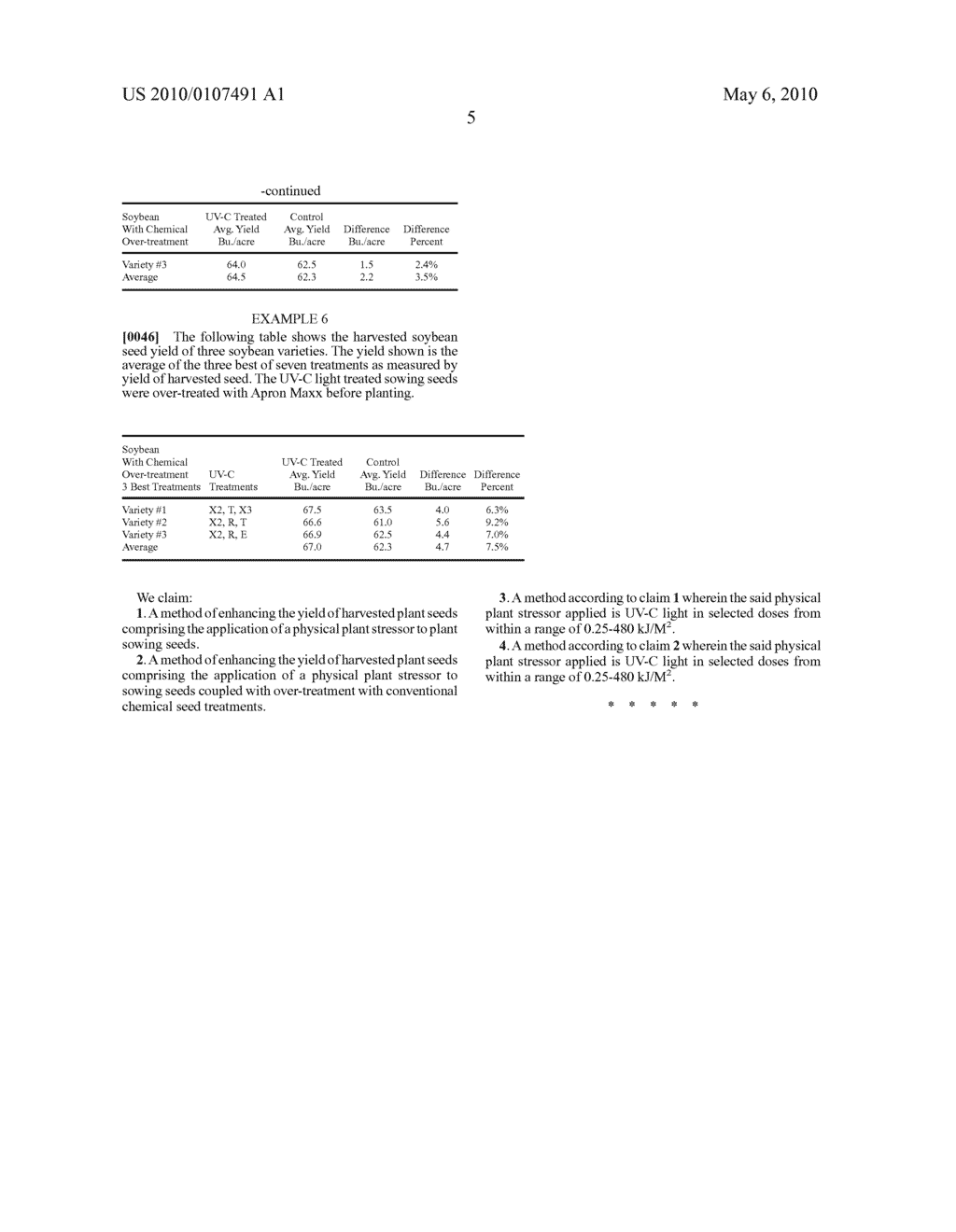 Enhancing Yields of Harvested Plant Seeds by Treating Sowing Seeds with Selected Doses of a Physical Plant Stressor - diagram, schematic, and image 06