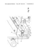 Door configuration with a pivoting door and sliding door function wich can be actuated by a single actuating element diagram and image