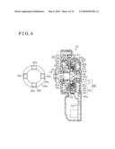 OPENING-AND-CLOSING DRIVE DEVICE FOR OPENING-AND-CLOSING MEMBER FOR VEHICLE diagram and image