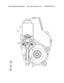 OPENING-AND-CLOSING DRIVE DEVICE FOR OPENING-AND-CLOSING MEMBER FOR VEHICLE diagram and image