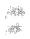 OPENING-AND-CLOSING DRIVE DEVICE FOR OPENING-AND-CLOSING MEMBER FOR VEHICLE diagram and image