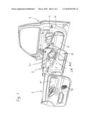 Double Sealing Lip for Door Module of a Motor Vehicle Door diagram and image