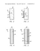 BARRIER AND METHOD FOR OBSTRUCTING PASSAGE OF TERMITES ACROSS THE SURFACE OF A STRUCTURE diagram and image