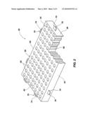 SYNTHETIC SUPPORT BASE FOR MODULAR FLOORING diagram and image