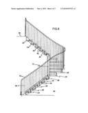 BENT POLE COMPOSITE STAIRS diagram and image