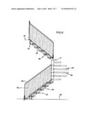 BENT POLE COMPOSITE STAIRS diagram and image