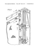 SECURABLE COVER APPARATUS FOR TRADE SHOW BOOTHS diagram and image