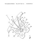 Attachment element for studded plastic sheets diagram and image