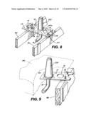 Biodegradable structures for suspending anchor bolts diagram and image