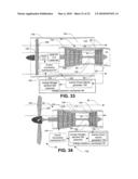 Hybrid propulsive engine including at least one independently rotatable compressor rotor diagram and image