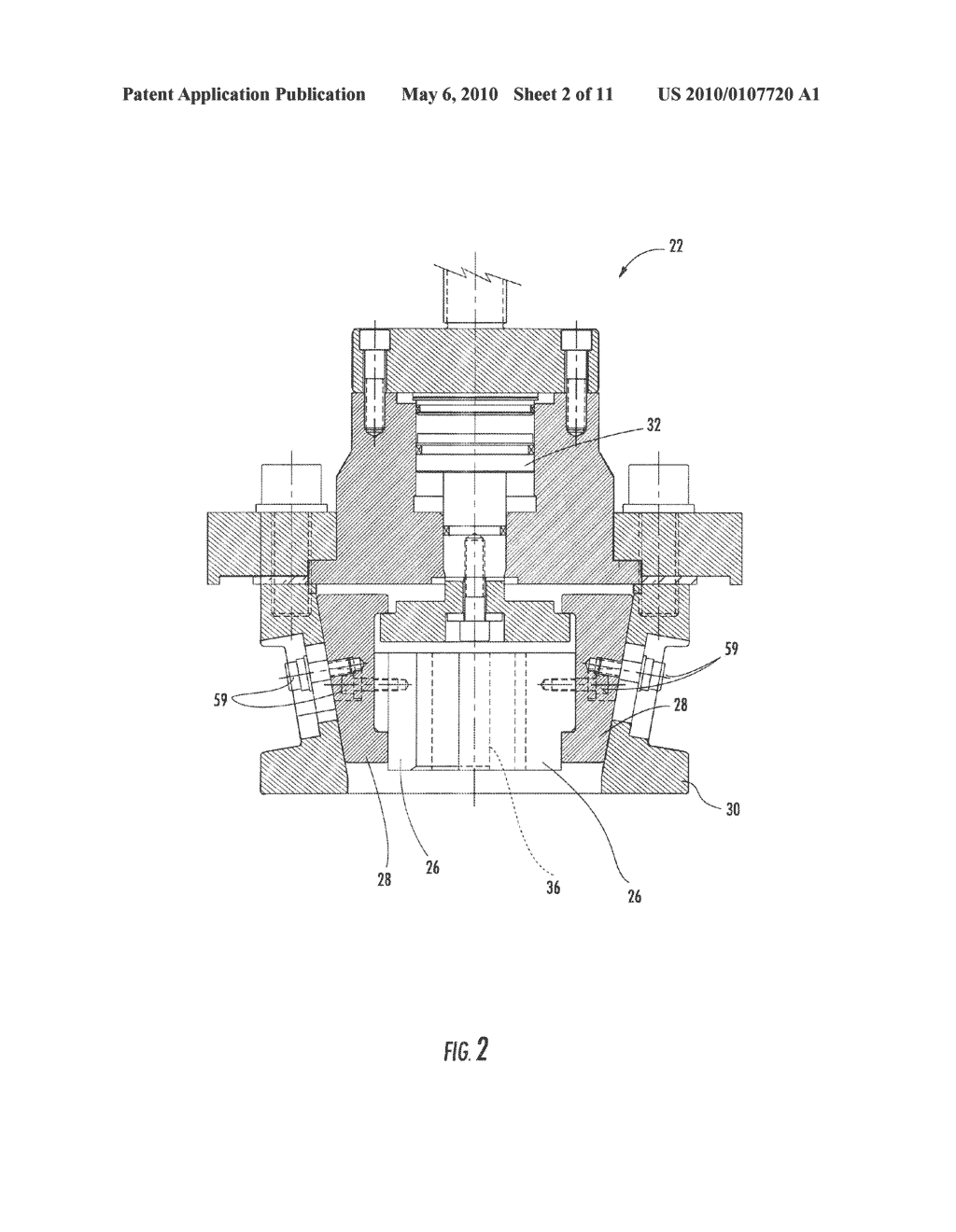 TITANIUM STRETCH FORMING APPARATUS AND METHOD - diagram, schematic, and image 03