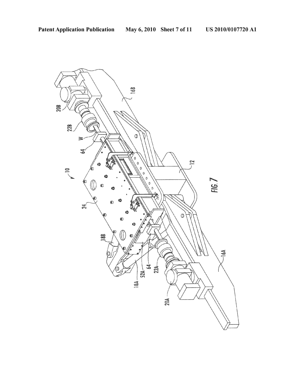 TITANIUM STRETCH FORMING APPARATUS AND METHOD - diagram, schematic, and image 08