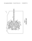 SPEED CHANGING TRANSMISSION MECHANISM OF SHEET LAMINATING APPARATUS diagram and image