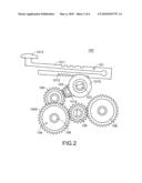 SPEED CHANGING TRANSMISSION MECHANISM OF SHEET LAMINATING APPARATUS diagram and image