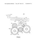 SPEED CHANGING TRANSMISSION MECHANISM OF SHEET LAMINATING APPARATUS diagram and image