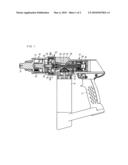 POWER WRENCH WITH SWIVELLING GEAR CASING diagram and image