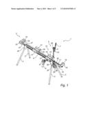 WORK BENCH FOR CUTTING A TUBE AND METHOD USING SUCH WORK BENCH diagram and image