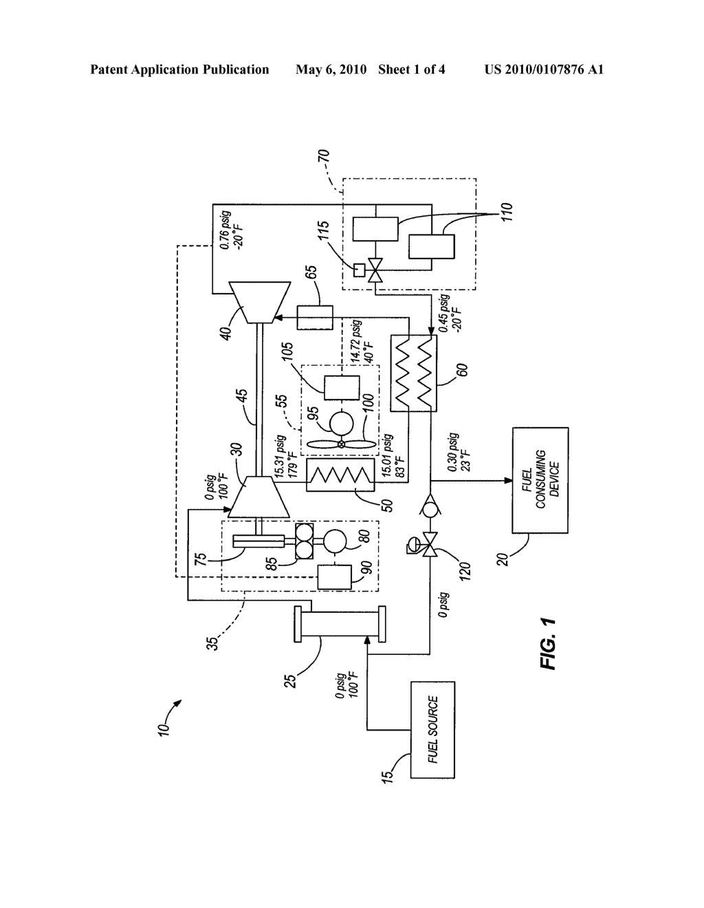 SYSTEM AND METHOD FOR REMOVING WATER AND SILOXANES FROM GAS - diagram, schematic, and image 02