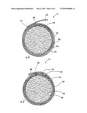 FILTERED CIGARETTE WITH DIFFUSE TIPPING MATERIAL diagram and image