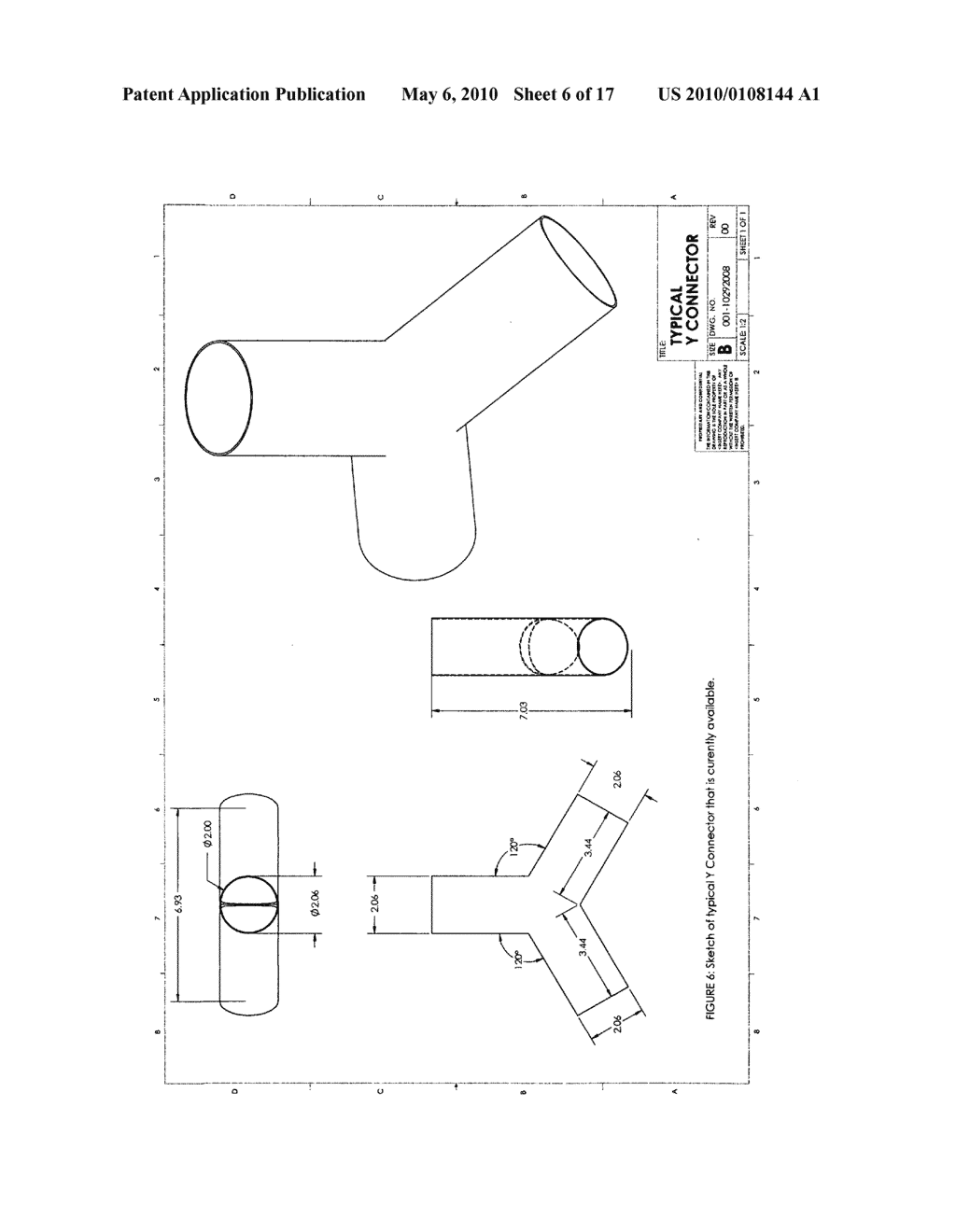 Flow controlled Y connector - diagram, schematic, and image 07