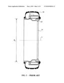 Vehicle Rim for Mounting a Tire diagram and image