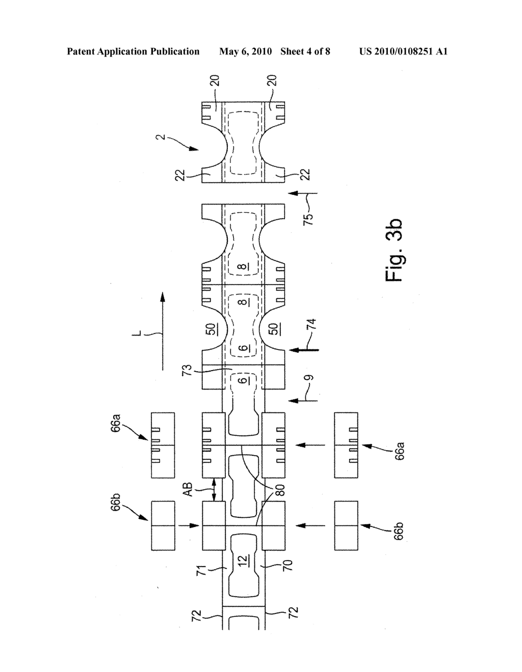 METHOD FOR THE PRODUCTION OF AN ABSORBENT DISPOSABLE INCONTINENCE DIAPER - diagram, schematic, and image 05