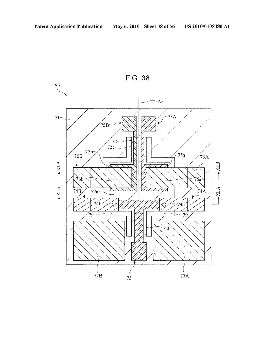 SWITCHING DEVICE AND COMMUNICATION APPARATUS AND METHOD RELATED THERETO - diagram, schematic, and image 39