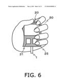 BIOLOGICAL SPECIMEN MEASUREMENT TEST PIECE, AND BIOLOGICAL SPECIMEN MEASURING DEVICE diagram and image