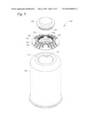 FLUID FILTER WITH AN ATTACHMENT STRUCTURE ON AN ENDPLATE OF THE FILTERING ELEMENT diagram and image