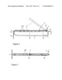 HANGER WITH A DISPLAY LIGHT BAR diagram and image