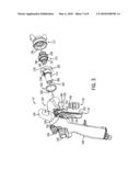 SPRAY GUN HAVING PROTECTIVE LINER AND LIGHT TRIGGER PULL diagram and image