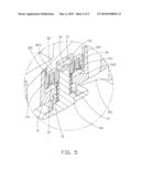 LOCKING MODULE AND SUPPORT STAND FOR DISPLAY DEVICE USING THE SAME diagram and image