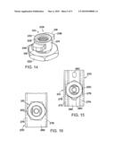 QUICK THREADED ROD LOCKING DEVICES AND METHOD diagram and image