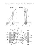 Panel attitude changing system and electronic equipment with panel attitude changing system diagram and image