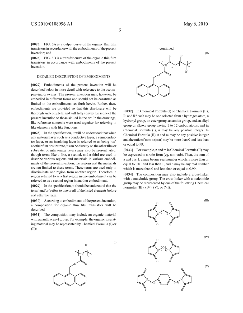 COMPOSITION FOR ORGANIC THIN FILM TRANSISTOR, ORGANIC THIN FILM TRANSISTOR FORMED BY USING THE SAME, AND METHOD FOR FORMING THE ORGANIC FILM TRANSISTOR - diagram, schematic, and image 08