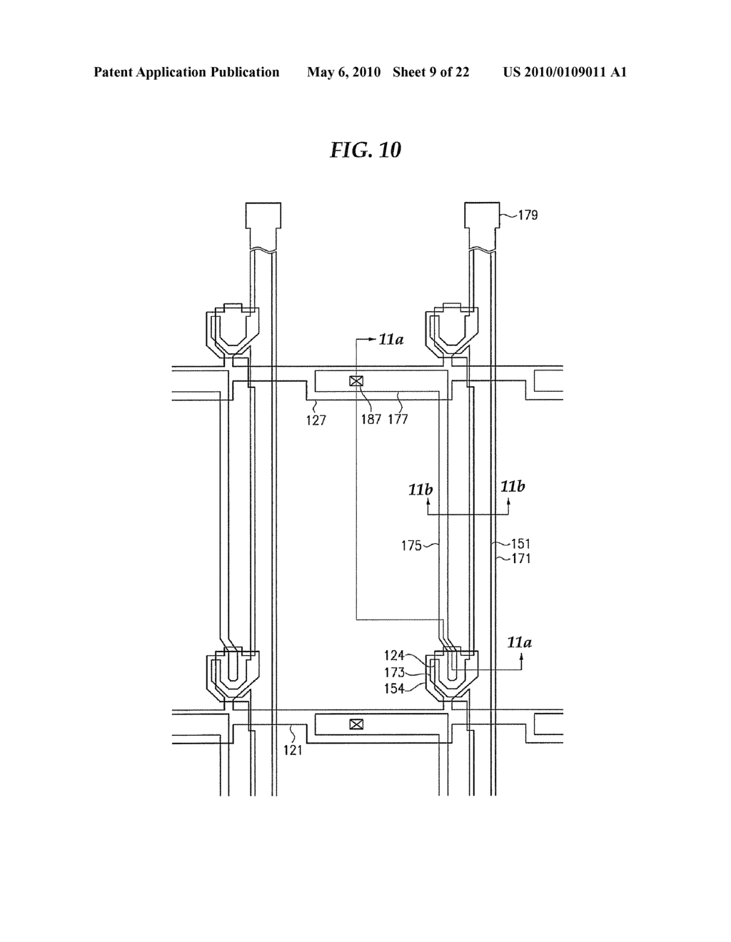 THIN FILM TRANSISTOR ARRAY PANEL AND METHOD OF MANUFACTURING THE SAME - diagram, schematic, and image 10