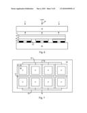 SERIES CONNECTED FLIP CHIP LEDS WITH GROWTH SUBSTRATE REMOVED diagram and image