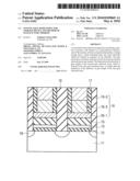 NONVOLATILE SEMICONDUCTOR STORAGE DEVICE AND METHOD OF MANUFACTURE THEREOF diagram and image