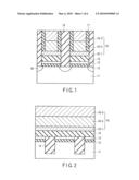 NONVOLATILE SEMICONDUCTOR STORAGE DEVICE AND METHOD OF MANUFACTURE THEREOF diagram and image