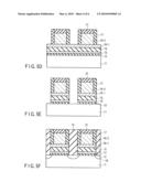 NONVOLATILE SEMICONDUCTOR STORAGE DEVICE AND METHOD OF MANUFACTURE THEREOF diagram and image