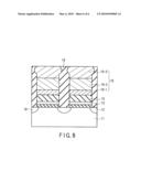 NONVOLATILE SEMICONDUCTOR STORAGE DEVICE AND METHOD OF MANUFACTURE THEREOF diagram and image