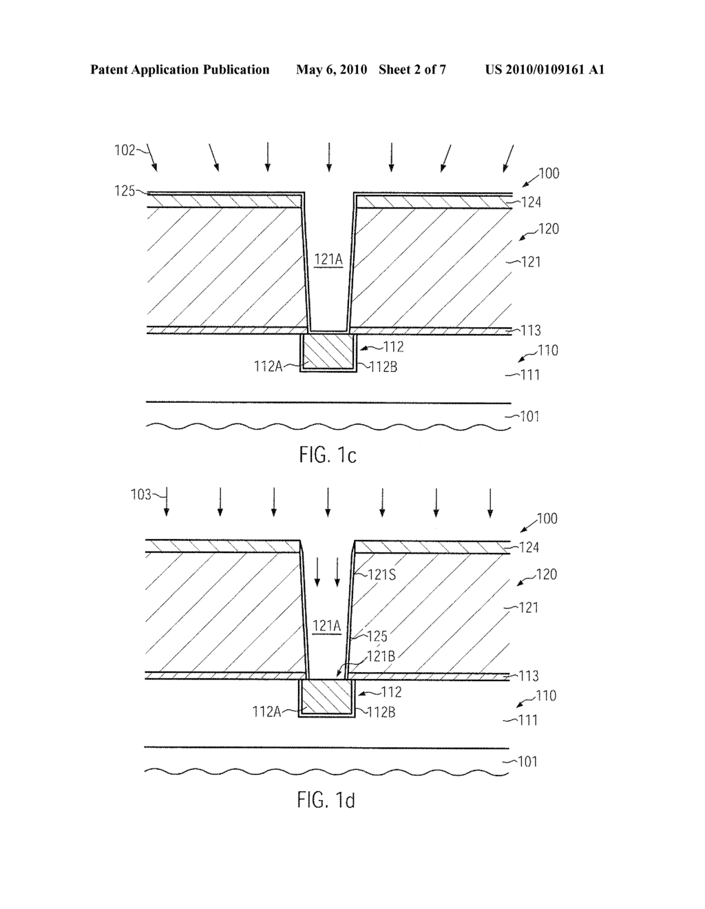 REDUCING METAL VOIDS IN A METALLIZATION LAYER STACK OF A SEMICONDUCTOR DEVICE BY PROVIDING A DIELECTRIC BARRIER LAYER - diagram, schematic, and image 03