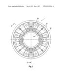 Clamping chuck for radially clamping workpieces with a cylindrical outer clamping surface diagram and image