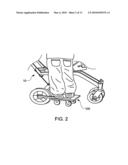 RIDE ALONG BOARD FOR BABY STROLLER diagram and image