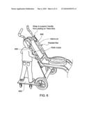 RIDE ALONG BOARD FOR BABY STROLLER diagram and image