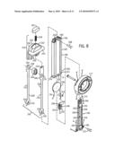 Stroller with Synchronized Seat Height Adjustment diagram and image