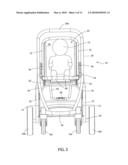 ADJUSTABLE ACTIVITY STROLLER diagram and image